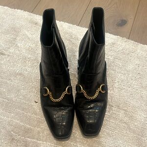 Stella McCartney croc effect boots